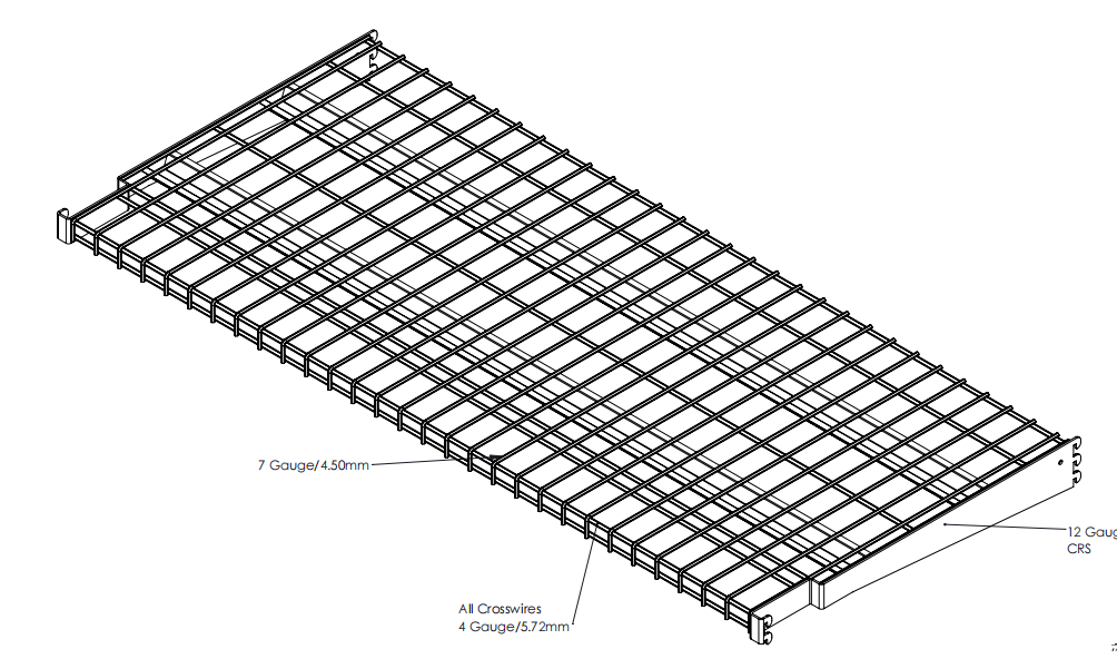 48x21 Wire Shelf